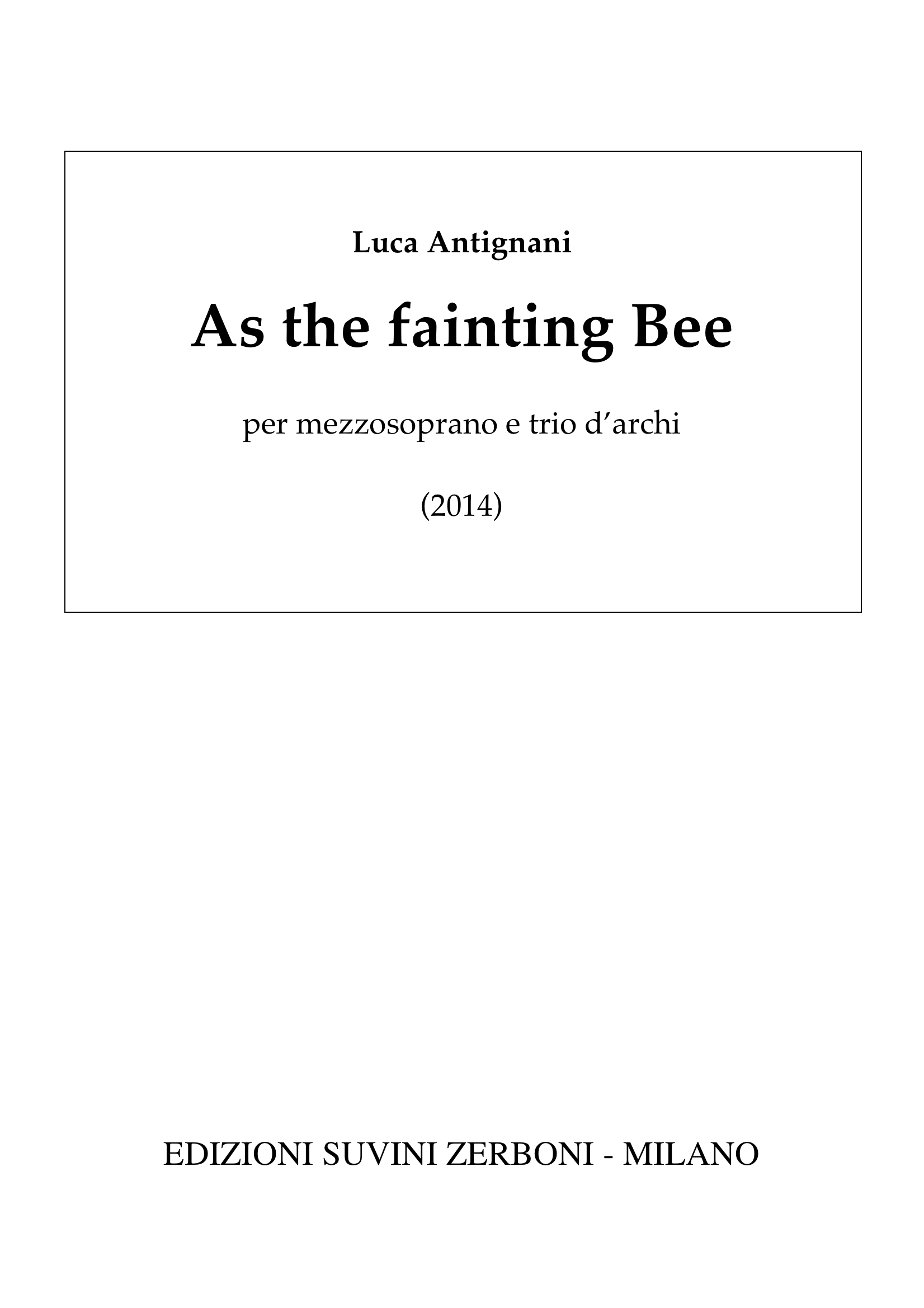 As the fainting Bee_Antignani 1
